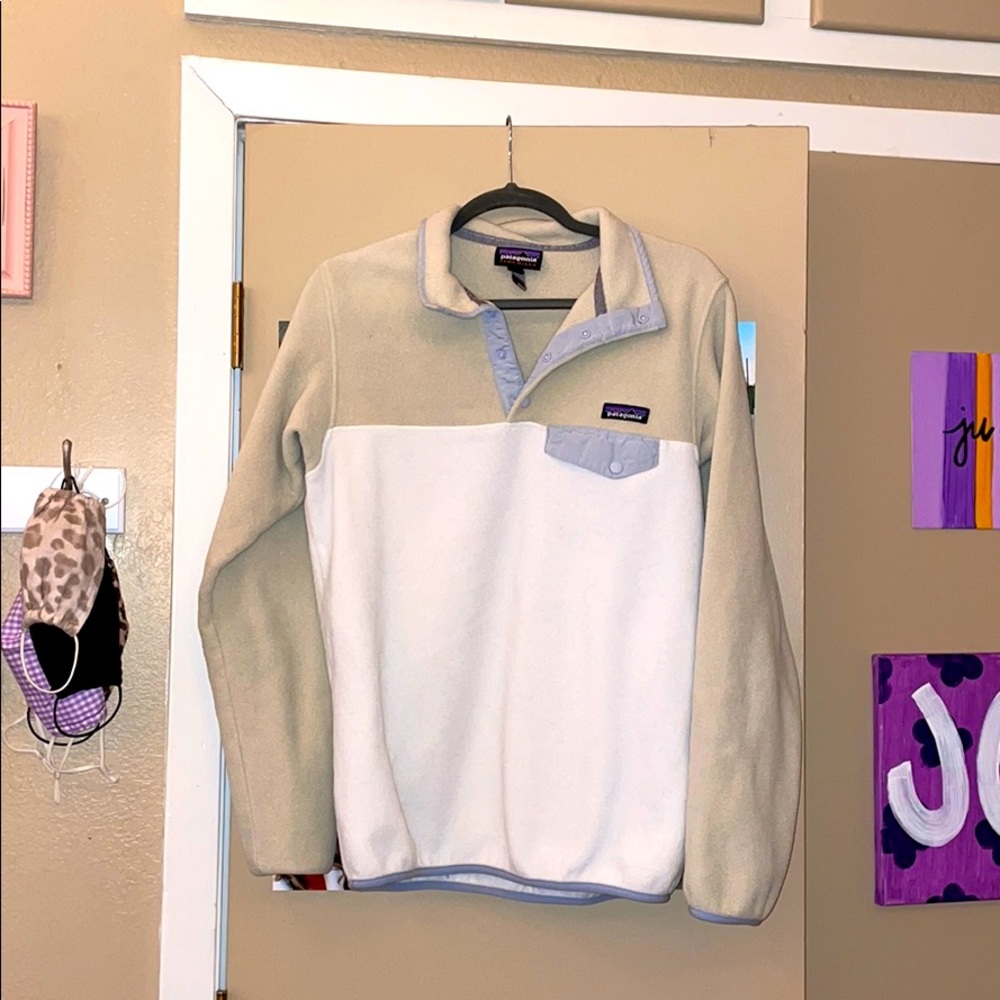 Patagonia Snap T Pullover Synchilla Cream/…